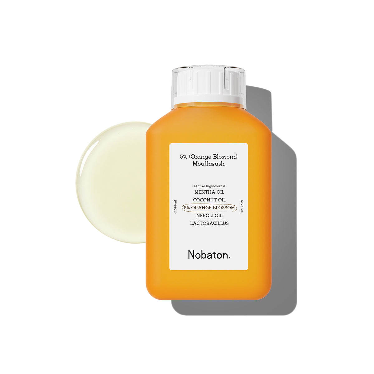 Nobaton. 5% Orange Blossom Mouthwash