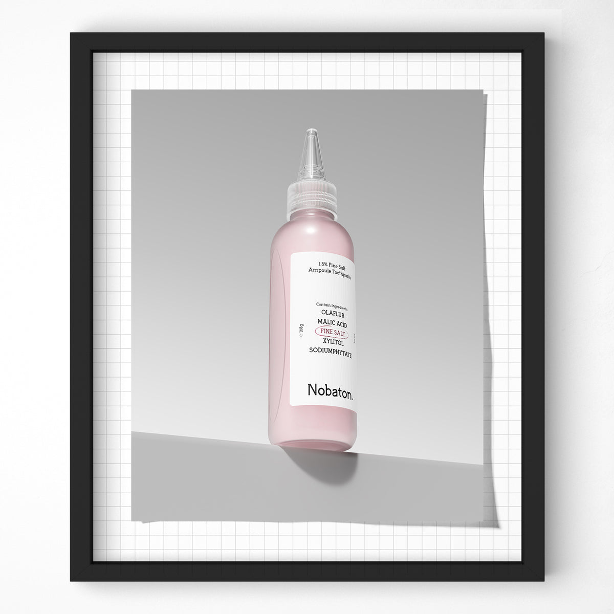 Nobaton. 1.5%Fine Salt Ampoule Toothpaste（160g/5.6 oz）