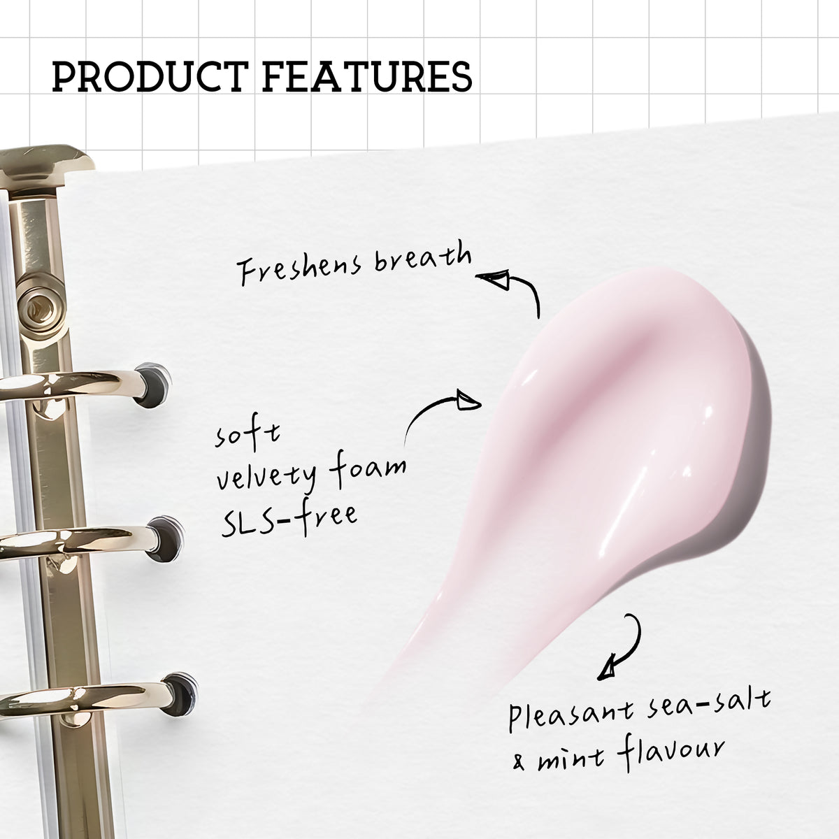 Nobaton. 1.5%Fine Salt Ampoule Toothpaste（160g/5.6 oz）
