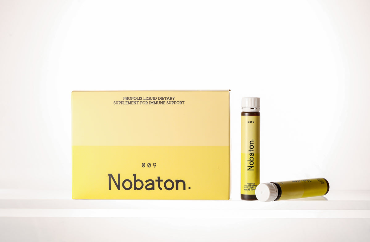 Nobaton。免疫力をサポートするプロポリス液体サプリメント