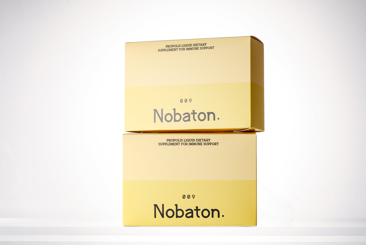 Nobaton。免疫力をサポートするプロポリス液体サプリメント