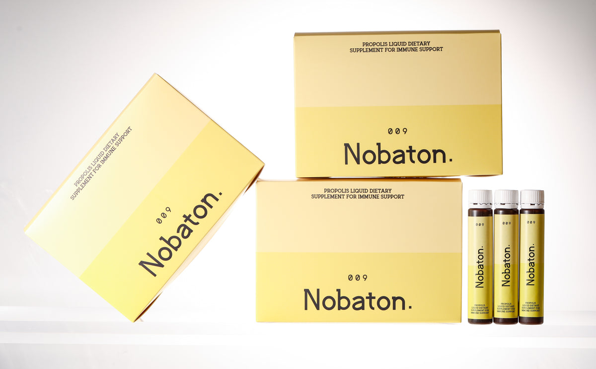 Nobaton。免疫力をサポートするプロポリス液体サプリメント