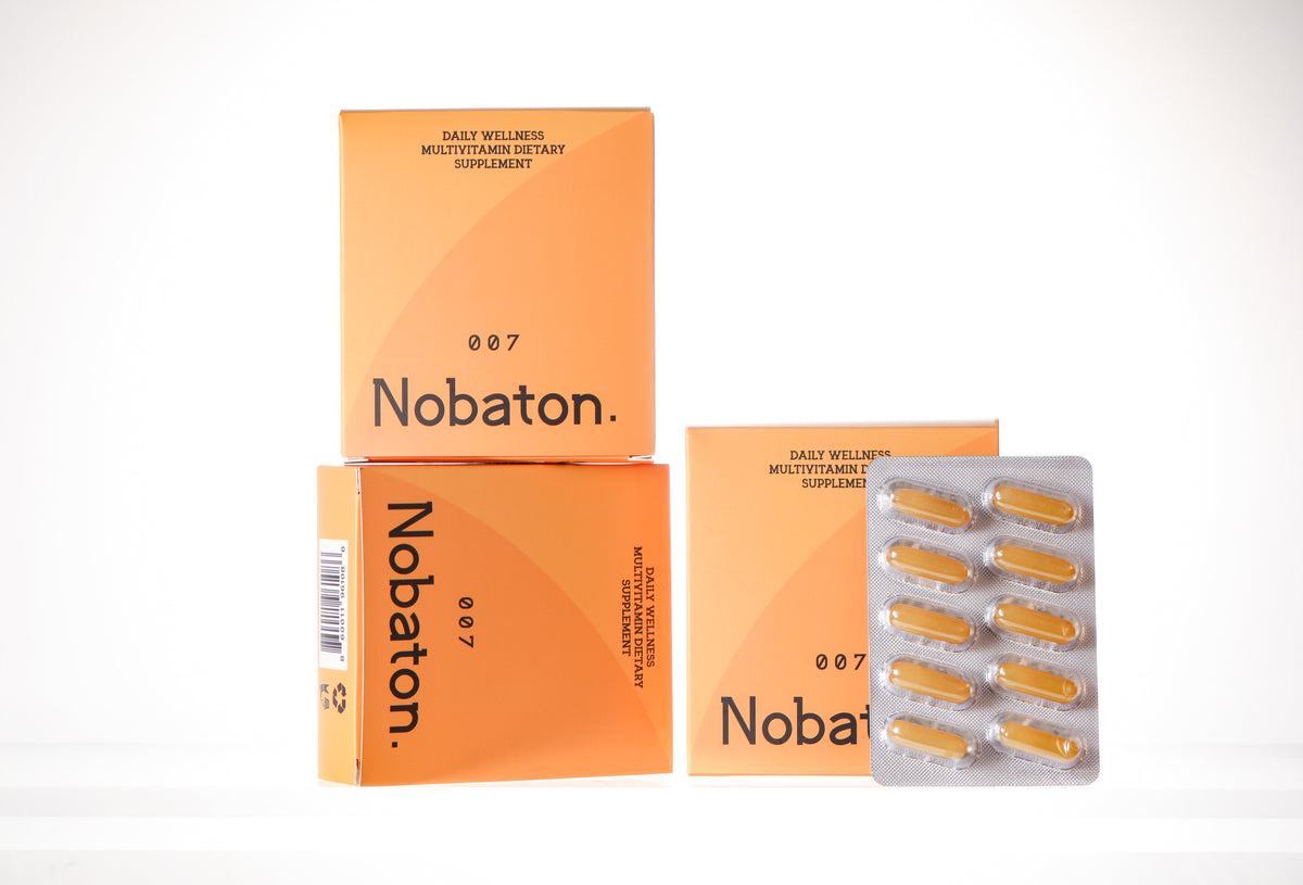 Nobaton。デイリーウェルネスマルチビタミンサプリメント