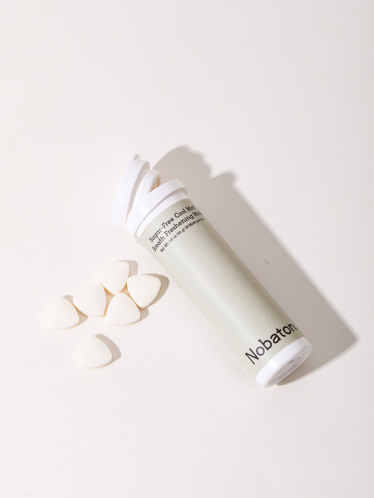 Nobaton Sugar-Free Cool Mint Breath Freshening Mints